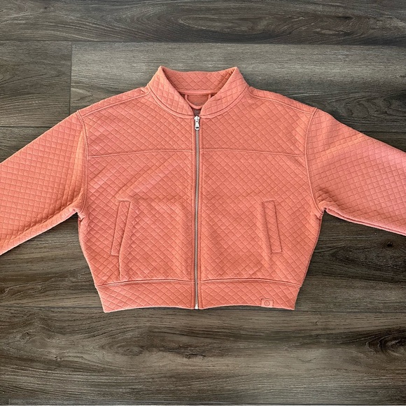 Gilly Hicks Quilted Bomber Sweater XXS - Picture 4 of 7
